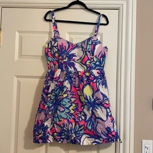 Lilly Pulitzer Neon Midi Dress